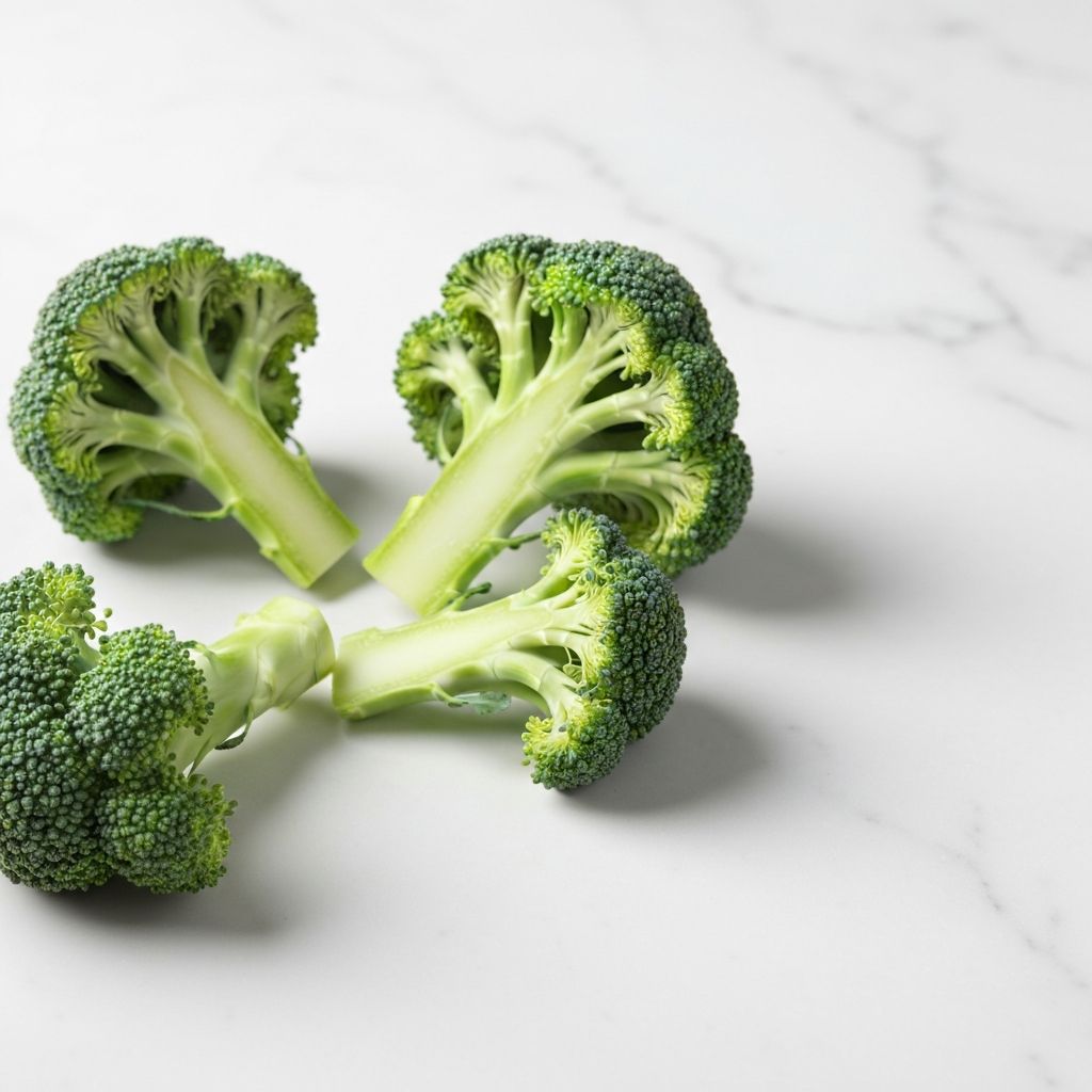 Frisches Brokkoli-Detail