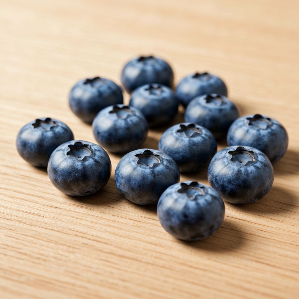 Frische Heidelbeeren